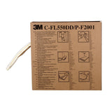 3M C-FL550DD/P-F2001 Chemical Sorbent Folded Roll High Capacity Yellow 5 in x 50 ft 3 Box Case (7000002024) (3 Pack) - 7