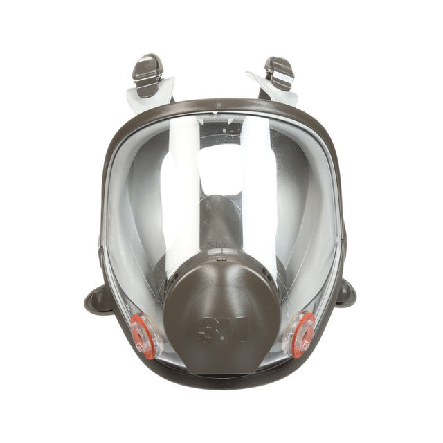 3M 6700 Full Facepiece Reusable Respirator 6000 Series, Small, Gray, Bayonet Connection, Cool Flow Valve (7000002029) (4 Pack)