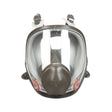 3M 6700 Full Facepiece Reusable Respirator 6000 Series, Small, Gray, Bayonet Connection, Cool Flow Valve (7000002029) (4 Pack)