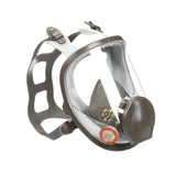 3M 6700 Full Facepiece Reusable Respirator 6000 Series, Small, Gray, Bayonet Connection, Cool Flow Valve (7000002029) (4 Pack) - 2