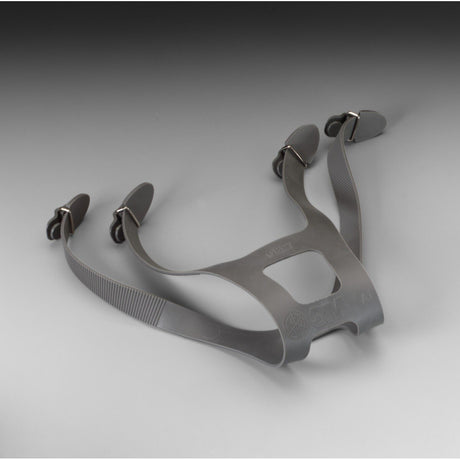 3M 37005 Head Harness Replacement for Full Facepiece Respirator 6000 Series, Gray, 4 Point (7000002035) (5 Pack)