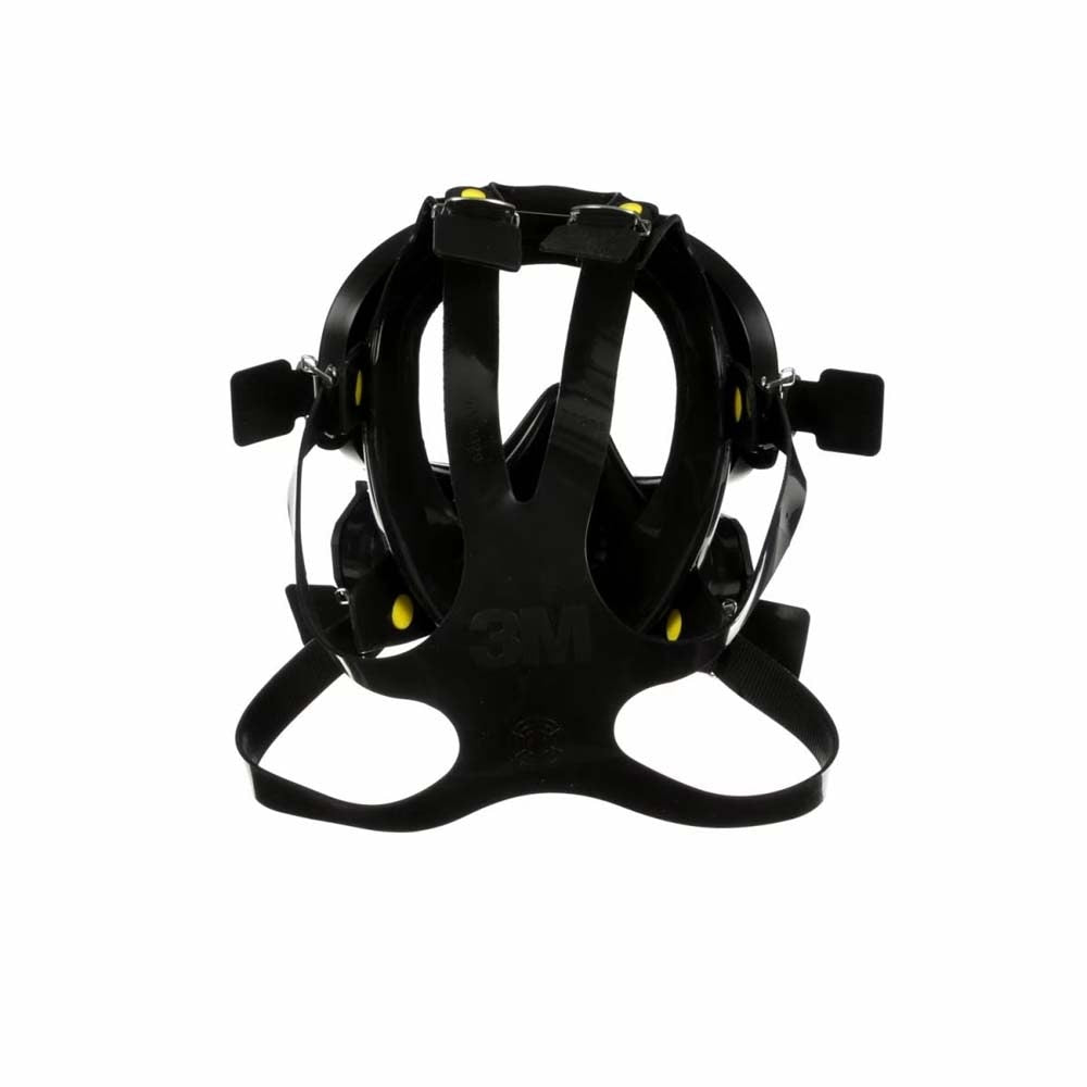 3M 7000002045 Full Facepiece Reusable Respirator 7800S-M, Medium, Silicone, Six-strap Harness, ANSI Z87.1-2003 - 2