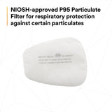 3M 5P71 Particulate Filter, P95, Bayonet, for 6000 Series Cartridges (7000002054) (100 Pack) - 10
