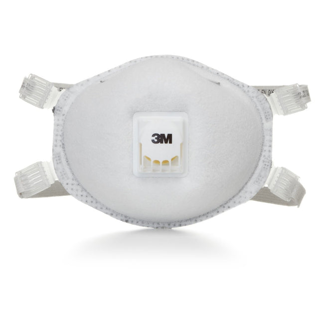 3M 8214 Particulate Respirator, N95, with Faceseal and Nuisance Level Organic Vapor Relief (7000002083) (80 Pack)