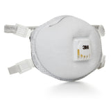 3M 8214 Particulate Respirator, N95, with Faceseal and Nuisance Level Organic Vapor Relief (7000002083) (80 Pack) - 2