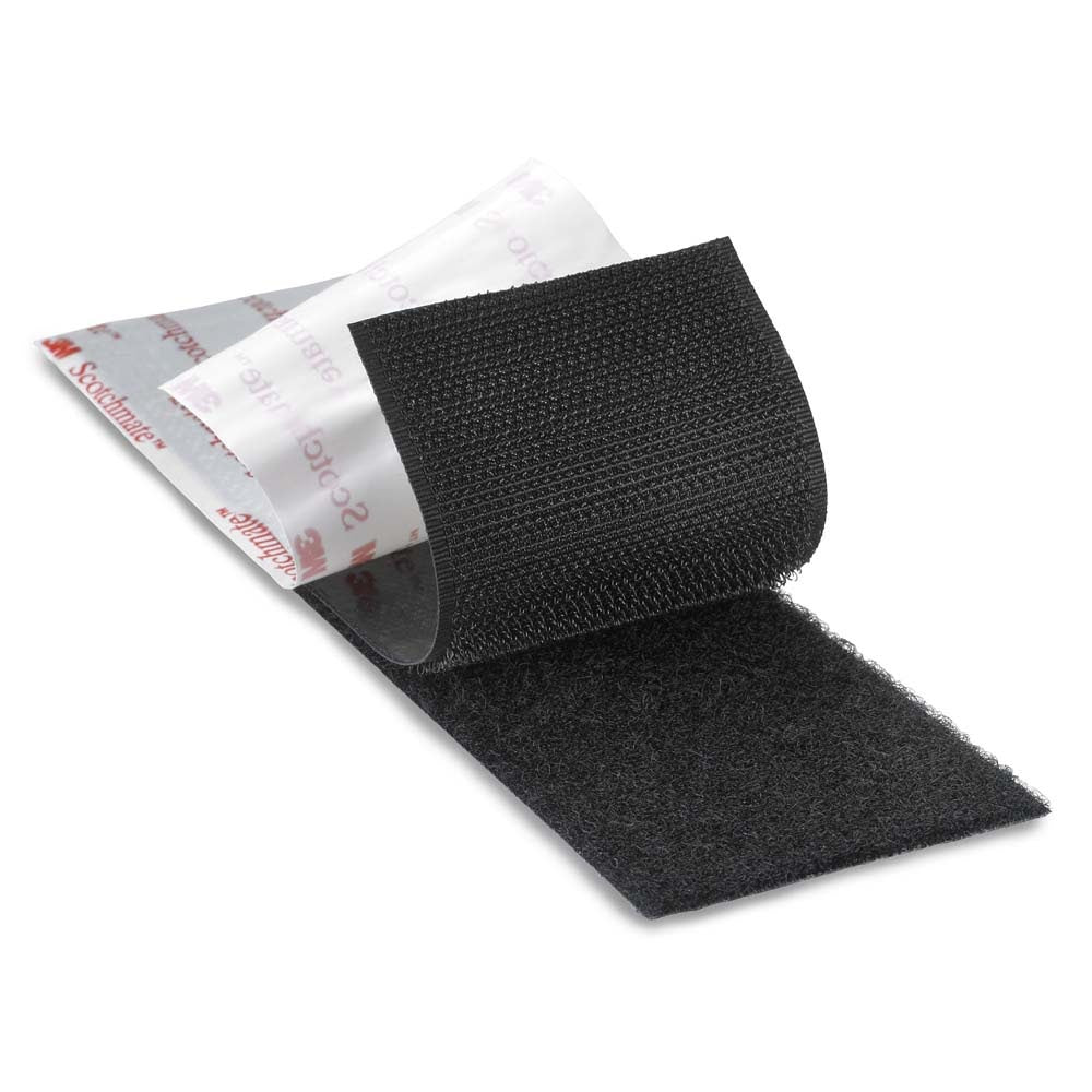3M SJ3527N Loop Fastener , Black, 5/8 in x 50 yd (7000002128) - 2