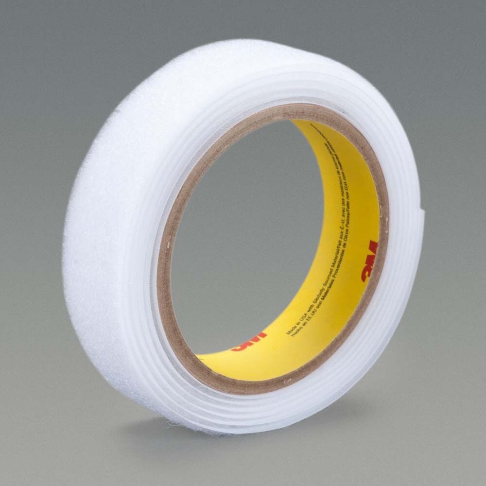 3M 7000002131 Loop Fastener SJ3527N, White, 1 in x 50 yd - 2