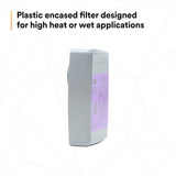 3M 7093B Particulate Filter, P100 Bayonet Reusable Respirator Filter, Magenta (7000002155) (144 Pack) - 4