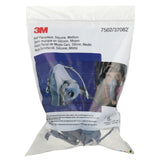 3M 37082 7502 Reusable Respirator Half Facepiece, Medium, Silicone, Cool Flow Valve, Drop-Down Harness, Bayonet Connections, Dual Airline Compatible (7000002162) (10 Pack) - 5