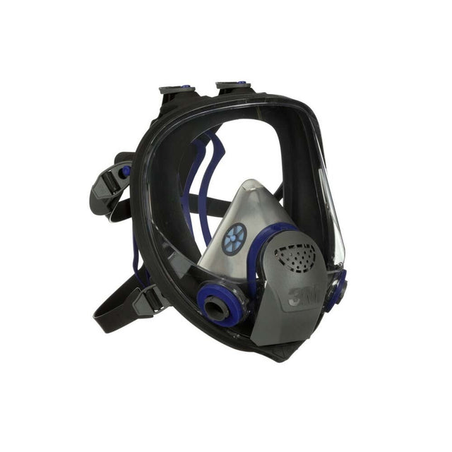 3M FF-402 Ultimate FX Full Facepiece Reusable Respirator , NIOSH Certified with Six-Strap Harness and Cool Flow Valve (Medium) (7000002284) (4 Pack)