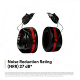3M H10P3E PELTOR Optime 105 Hard Hat Attached Earmuffs NRR 27 dB (7000002327) (10-Pack) - 7