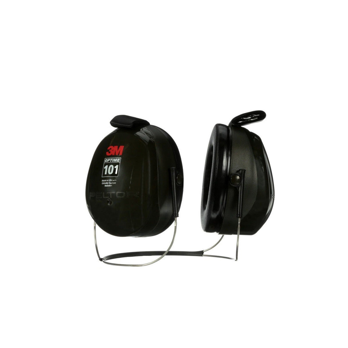 3M 7000002329 PELTOR Optime 101 Behind-the-Head Earmuffs, 26 dB NRR, H7B (10 Pack) - 3