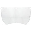 3M 82543-00000 Clear Polycarbonate Faceshield Window, Flat, Transparent, 14.5 in x 7.5 in (WP98) (7000002337) (10 Pack)