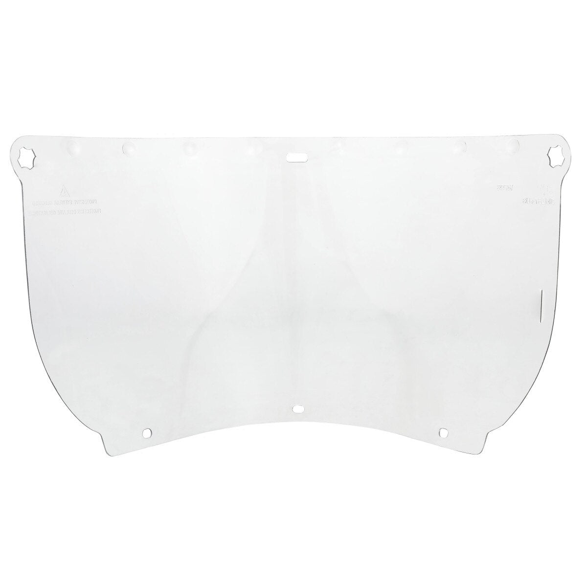 3M 82543-00000 Clear Polycarbonate Faceshield Window, Flat, Transparent, 14.5 in x 7.5 in (WP98) (7000002337) (10 Pack)