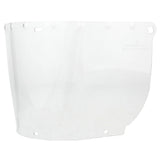 3M 82543-00000 Clear Polycarbonate Faceshield Window, Flat, Transparent, 14.5 in x 7.5 in (WP98) (7000002337) (10 Pack) - 2