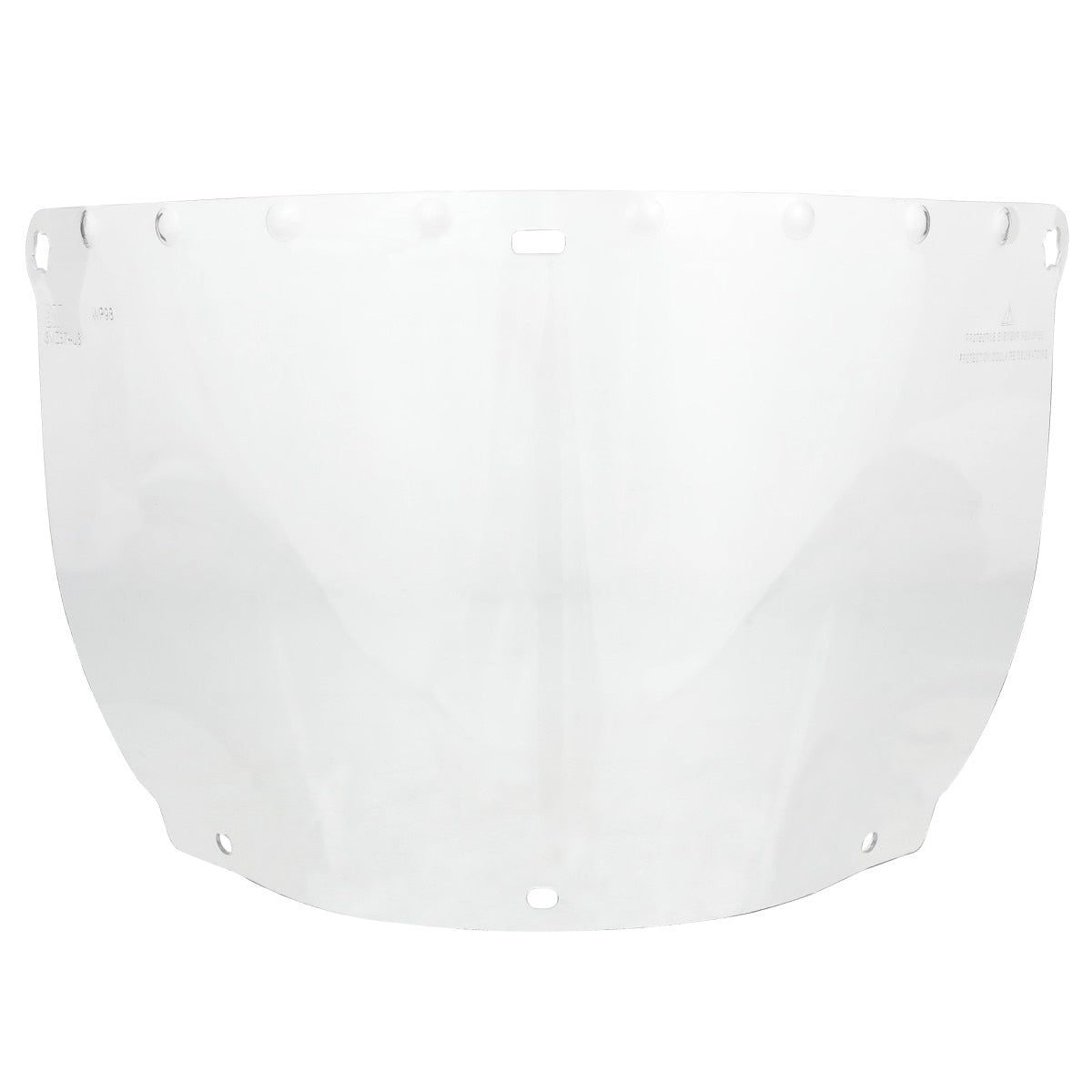 3M 82543-00000 Clear Polycarbonate Faceshield Window, Flat, Transparent, 14.5 in x 7.5 in (WP98) (7000002337) (10 Pack) - 3