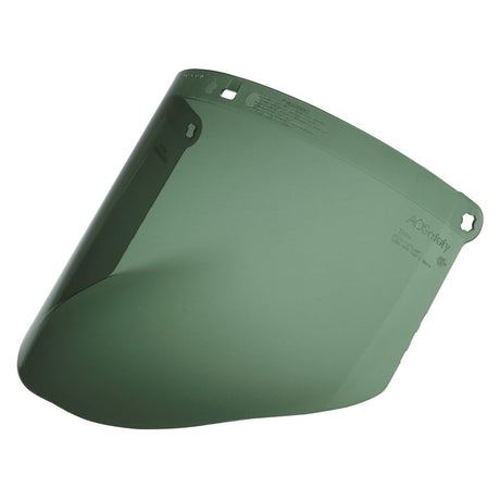 3M 82702-00000 Polycarbonate Faceshield Window, Molded, Dark Green, 14.5 in x 9 in (WP96C) (7000002340) (10 Pack)