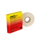 3M Scotch Glass Cloth Electrical Tape 27, 1/2 in x 66 ft, 7 mil, White, Rubber Adhesive, High Temperature (27-1/2"X66') (7000005814) (10 Pack) - 2