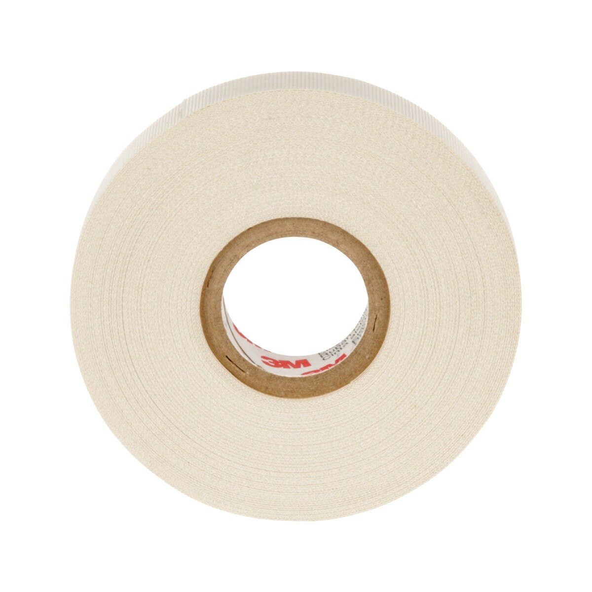 3M 27-1/2"X66' Scotch Glass Cloth Electrical Tape, 1/2 in x 66 ft, 7 mil, White, Rubber Adhesive, High Temperature (7000005814) - 6