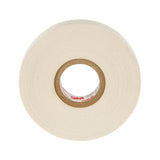 3M 27-1/2"X66' Scotch Glass Cloth Electrical Tape, 1/2 in x 66 ft, 7 mil, White, Rubber Adhesive, High Temperature (7000005814) - 6