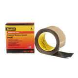 3M Scotch Electrical Moisture Sealant Roll, Black, 2-1/2 in x 10 ft (06147-2.5X10FT) (7000005872) (10 Pack)