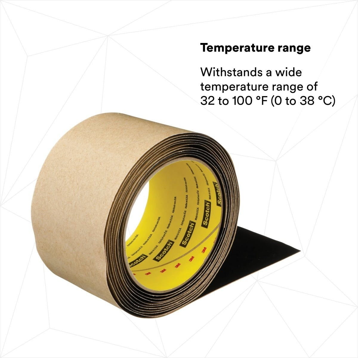 3M Scotch Electrical Moisture Sealant Roll, Black, 2-1/2 in x 10 ft (06147-2.5X10FT) (7000005872) (10 Pack) - 2
