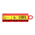 3M STD-0-9 Wire Marker Tape Dispenser with Tape, Pre-printed Numbers 0-9, Red, Acrylic Adhesive (7000006035) (25Pack)
