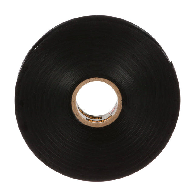 3M 130C Scotch Linerless Rubber Splicing Tape, 3/4 in x 30 ft, Black (130C-3/4X30FT) (7000006085) (24 Pack)