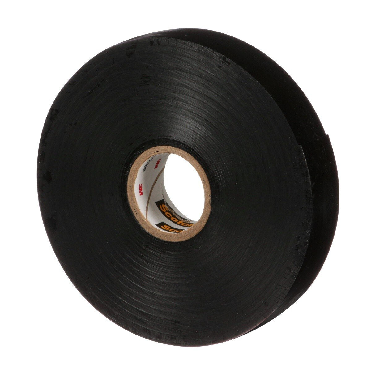 3M 130C Scotch Linerless Rubber Splicing Tape, 3/4 in x 30 ft, Black (130C-3/4X30FT) (7000006085) (24 Pack) - 3