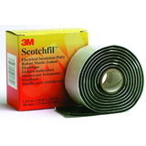 3M SCOTCHFIL-PUTTY Electrical Insulation Putty, Black, 1-1/2 in x 60 in (7000006089) (12 Pack) - 10