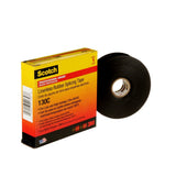 3M Scotch Linerless Rubber Splicing Tape 130C, Black, 1 in x 30 ft, 30 mil, Self Fusing, UV Resistant (130C-1X30FT) (7000006090) (24 Pack) - 4