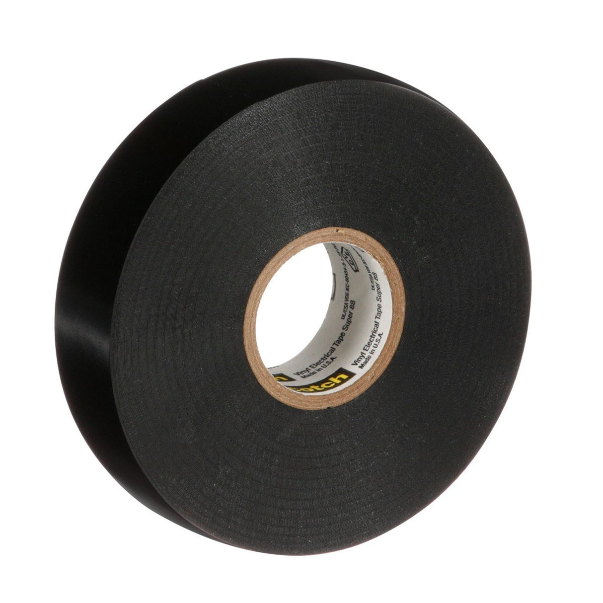 3M Super 88 88-3/4X66FT Scotch Vinyl Electrical Tape Black 3/4 in x 66 ft Premium Grade Heavy Duty (7000006092) (100 Pack) - 4