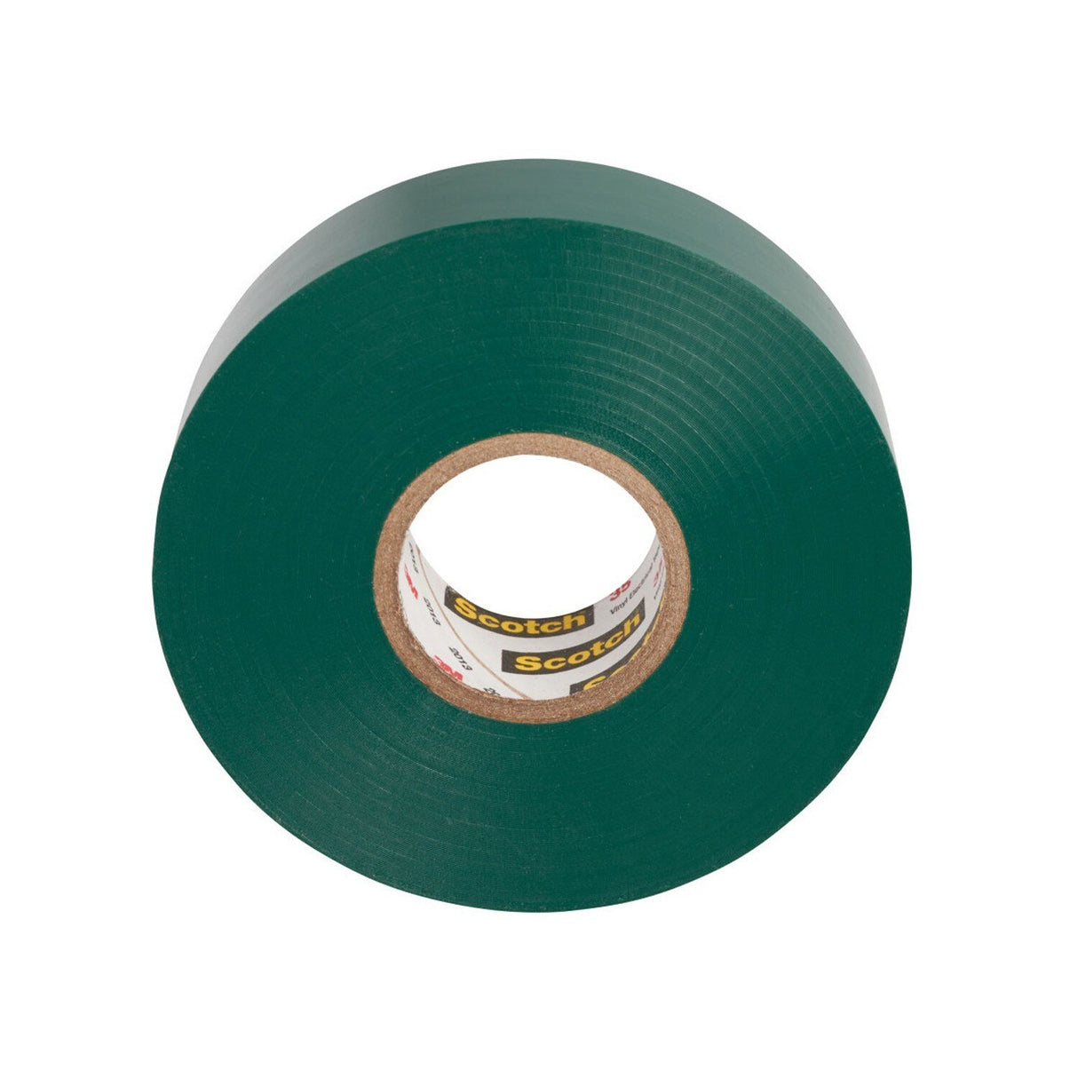 3M 35-3/4X66FT-GN Scotch Vinyl Color Coding Electrical Tape 35, Green, 3/4 in x 66 ft, 7 mil, Flame Retardant (7000006098) (10 Pack) - 2