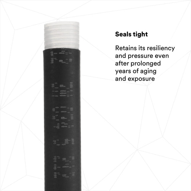 3M 8426-9 Cold Shrink Insulator, 2/0 AWG-250 kcmil (70-125 mm2), Black, EPDM Rubber, 1 kV (7000006132) (10 Pack)