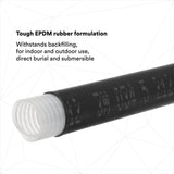 3M 8426-9 Cold Shrink Insulator, 2/0 AWG-250 kcmil (70-125 mm2), Black, EPDM Rubber, 1 kV (7000006132) (10 Pack) - 3