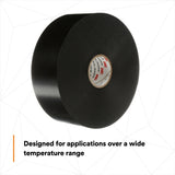 3M 51UP-2X100FT Vinyl Corrosion Protection Tape 51, Unprinted, Black, 2 in x 100 ft (7000006135) (12 Pack) - 4