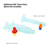 3M DBO/B-6 BULK Direct Bury Splice Kit, O/B+ Wire Connector, 18-10 AWG, UV-Resistant, Moisture Sealed, Flame Retardant (7000006238) (100 Pack) - 10