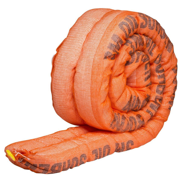 3M T-280 Oil Sorbent Double Boom, Orange, 10 ft Length x 4 in Width (7000006449) (4 Pack)