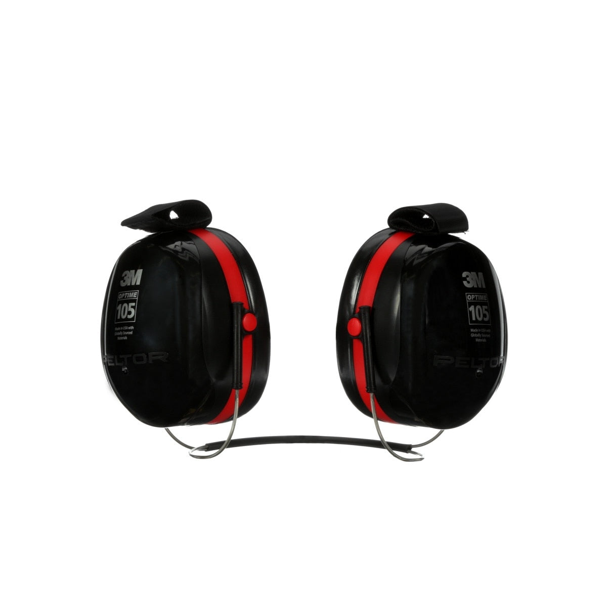 3M H10B PELTOR Optime 105 Behind-the-Head Earmuffs, 29 dB NRR (7000009664)