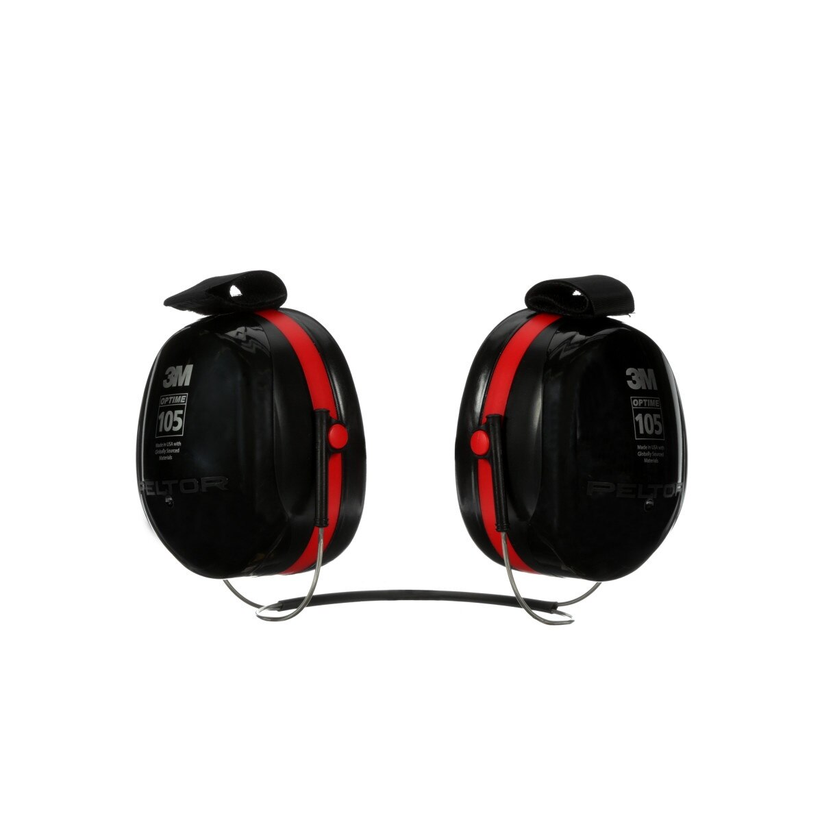 3M 7000009664 PELTOR Optime 105 Behind-the-Head Earmuffs, 29 dB NRR (1 Pack) (10 Pack)