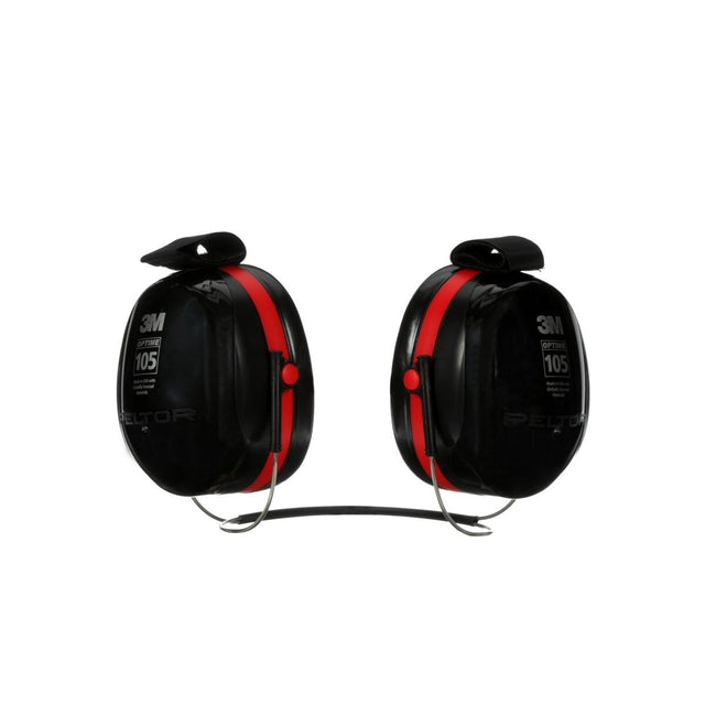 3M 7000009664 PELTOR Optime 105 Behind-the-Head Earmuffs, 29 dB NRR (1 Pack) (10 Pack)