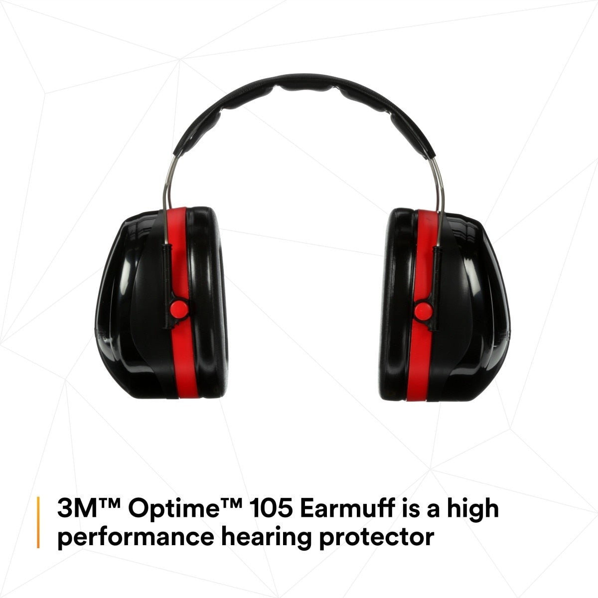 3M H10A PELTOR Optime 105 Over-the-Head Earmuffs, NRR 30 dB (7000009665) - 6