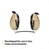 3M H6B/V 08062 PELTOR Optime 95 Behind-the-Head Earmuffs, 21 dB NRR, Adjustable Earcups, Beige (7000009666) - 5