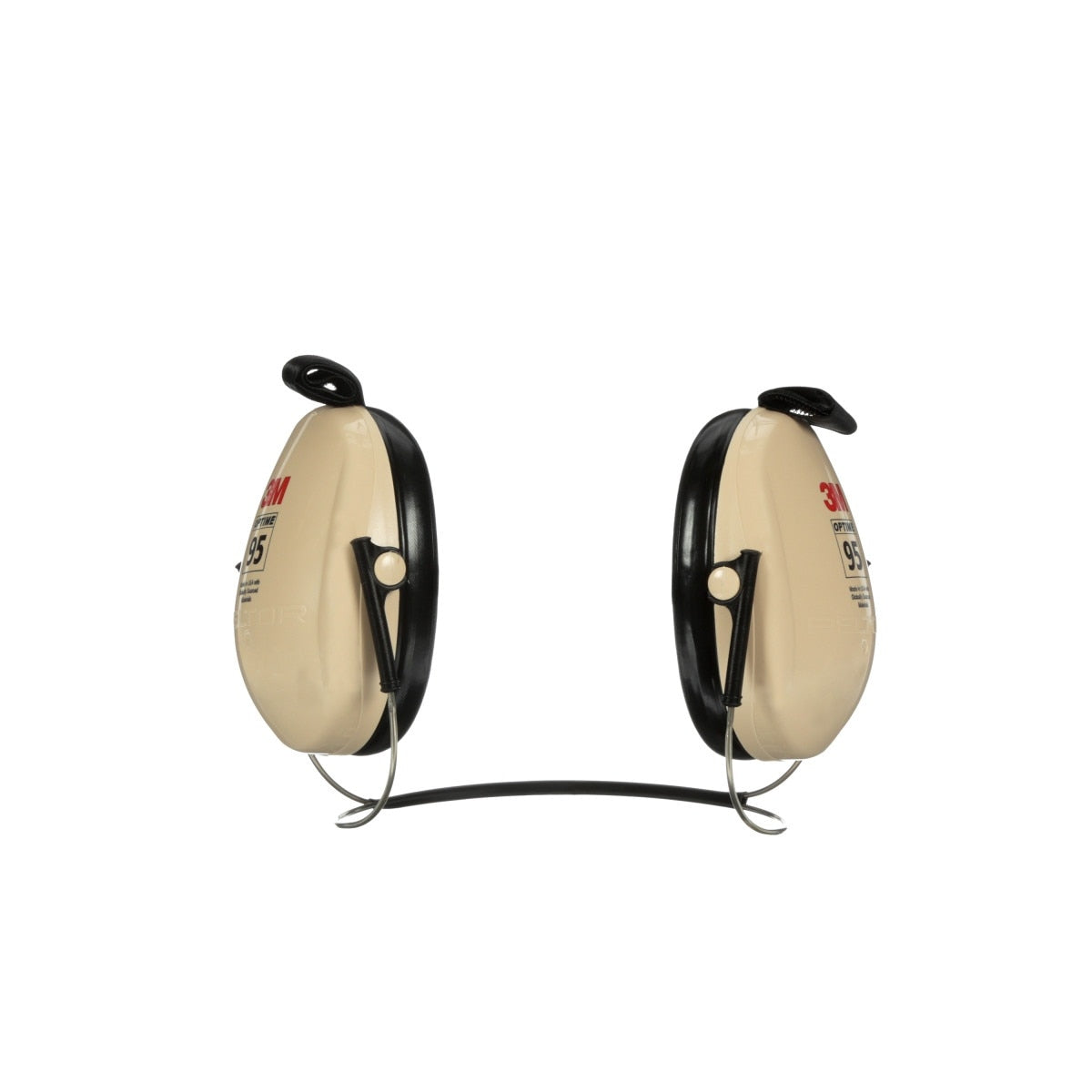 3M H6B/V 08062 PELTOR Optime 95 Behind-the-Head Earmuffs, 21 dB NRR, Adjustable Earcups, Beige (7000009666) - 6