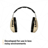 3M H6A/V PELTOR Optime 95 Over-the-Head Earmuff, NRR 21 dB (7000009667) - 10