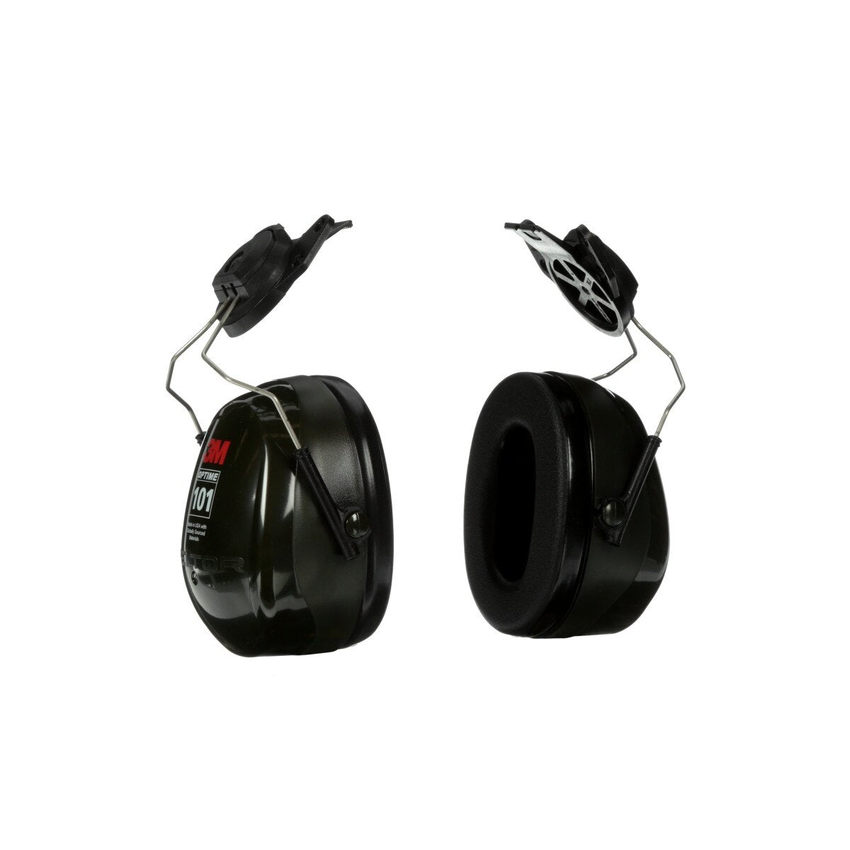 3M H7P3E PELTOR Optime 101 Hard Hat Attached Earmuffs 24 dB NRR (7000009668) - 3