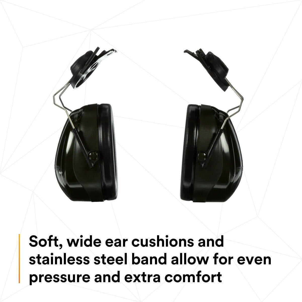 3M H7P3E PELTOR Optime 101 Hard Hat Attached Earmuffs 24 dB NRR (7000009668) - 6