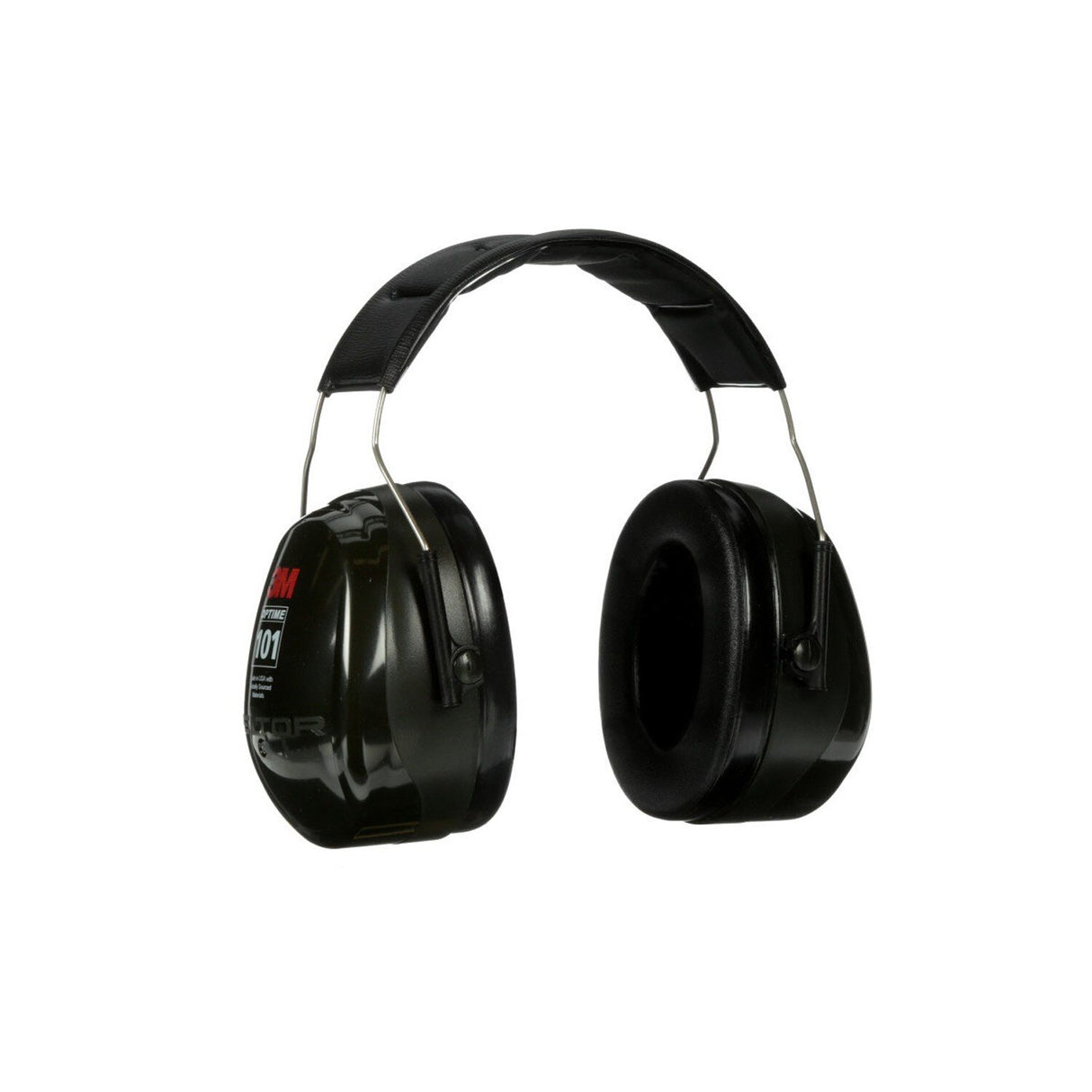 3M H7A 8071 PELTOR Optime 101 Over-the-Head Earmuffs 27 dB NRR (7000009669) - 3