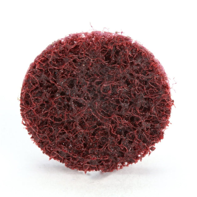3M SC-DR Scotch-Brite Roloc Surface Conditioning Disc, TR, Aluminum Oxide Medium, Maroon, 1 in (7000021280) (200 Pack)