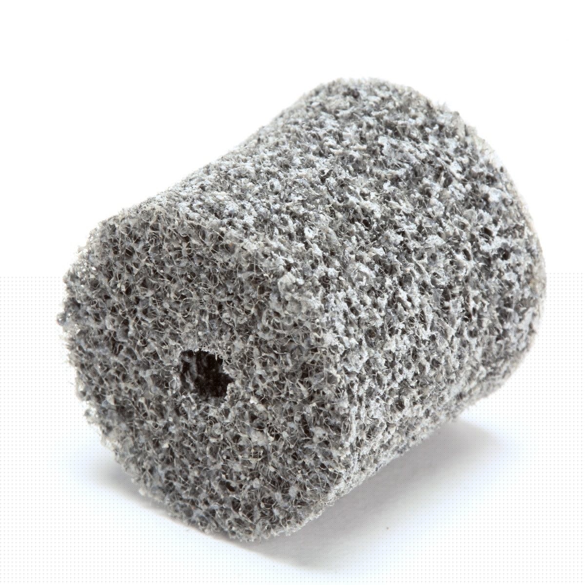 3M XL-UW Scotch-Brite EXL Unitized Wheel, Aluminum Oxide, 2A Medium, Gray, 1 in x 1 in x 3/16 in (7000021281) (50 Pack) - 3